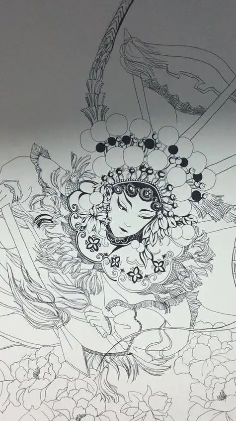 戏剧简笔画戏剧简笔画人物图片