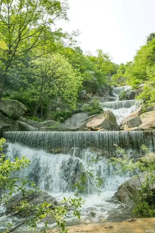 游湖北新的景区大悟十八潭风景区