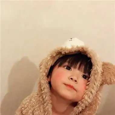 可爱的小孩子头像萌娃女孩子 有一瞬间想过要努力学习