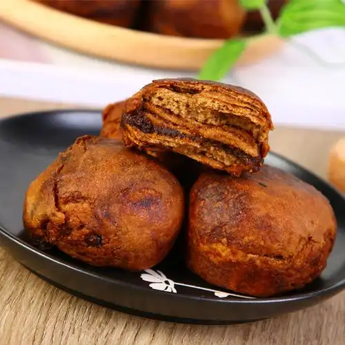 义利麻酱糖火烧300g老北京特产传统糕点心下午茶零食正品包邮 - 春喜