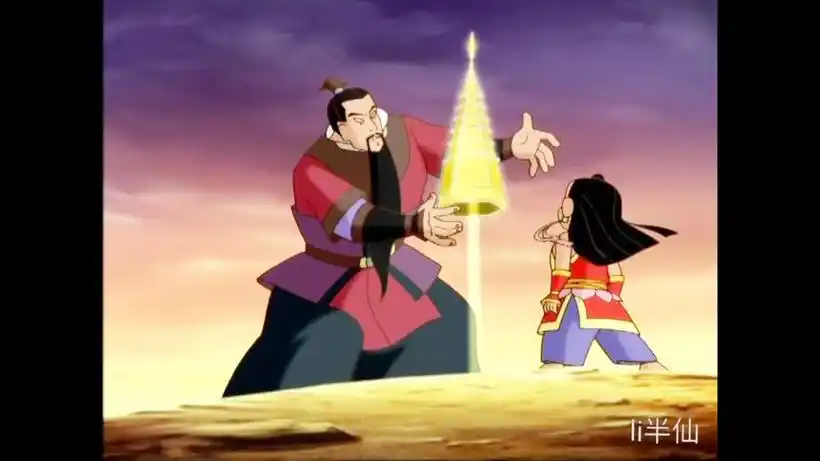 哪吒为了不让石矶从自己身体复活,主动请求进入玲珑塔 阻止石矶