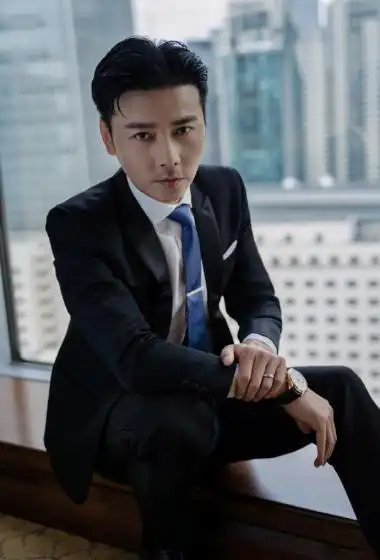 张晋酷帅西装写真图片66