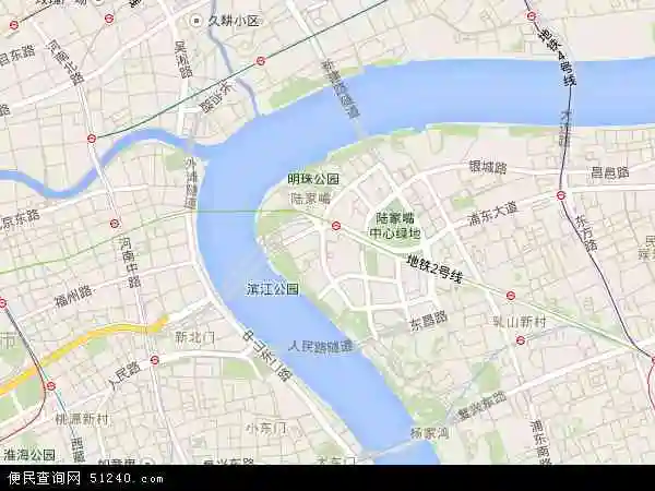 陆家嘴地图 - 陆家嘴电子地图 - 陆家嘴高清地图 - 2021年陆家嘴地图