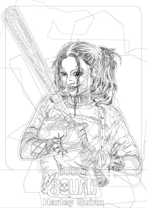 小丑女 哈莉·奎茵(harley quinn)