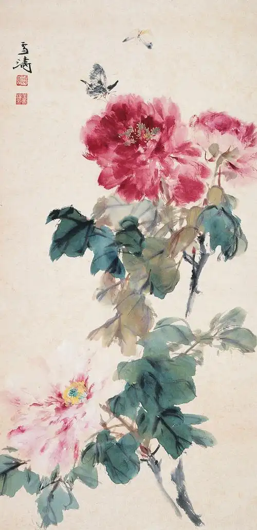 王雪涛(1903-1982年),是我国现代著名小写意花鸟画家