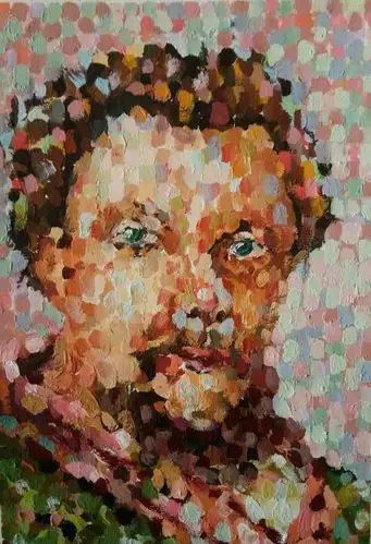 传媒与艺术学院动画17级"色彩空间混合"学生部分作业微展