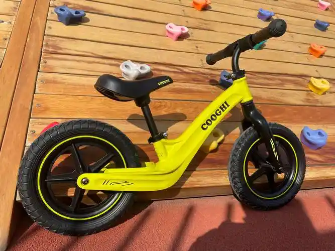 孩子的第一辆平衡车cooghi酷骑儿童平衡车s3体验
