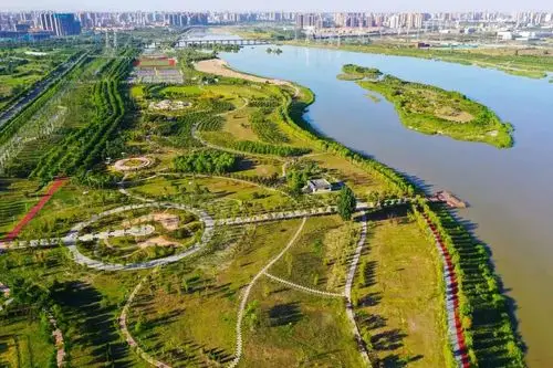 换个角度看咸阳~_渭滨公园