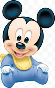 手绘卡通动物造型米老鼠