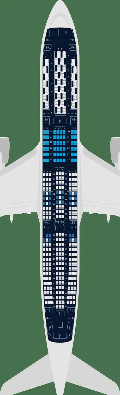 200 (three class) 机型 - 航班座位图空客a330座位图中国国航ca座位