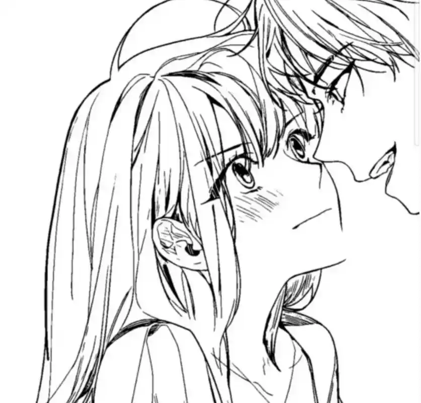 情头 #头像 #动漫   黑白头像 动漫情头 - 抖音