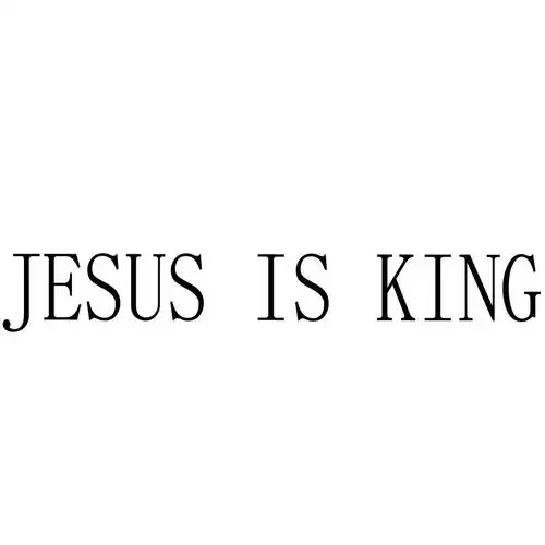 jesus is king