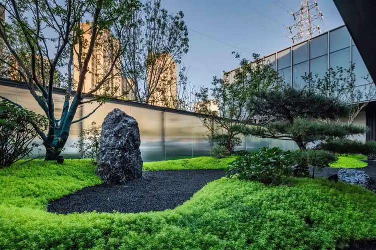 青岛绿城时光艺术馆|景观设计|地产·示范区|现代自然_世界人居网