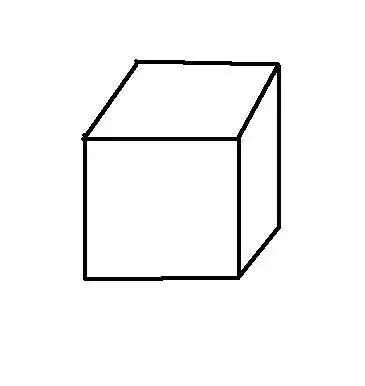 正方体简笔画简单的 简笔画图片大全-蒲城教育文学网