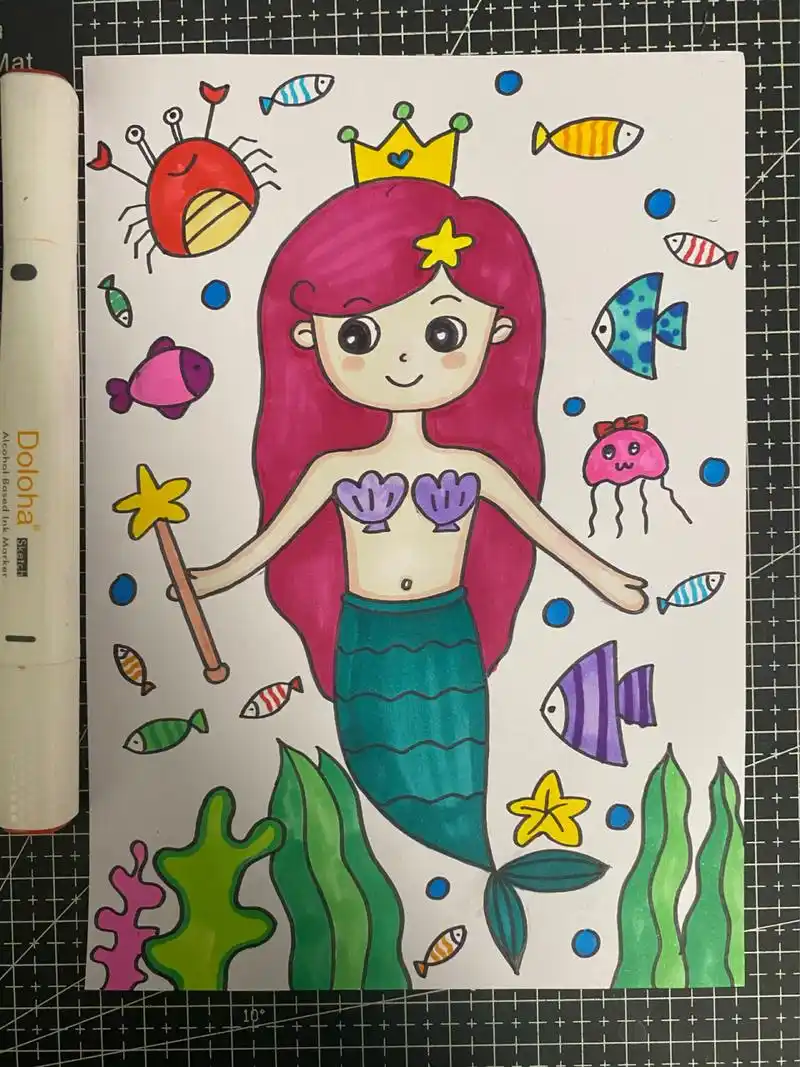 儿童画 公主画94 小朋友会喜欢的公主人物94适合4-8岁女孩画 笔