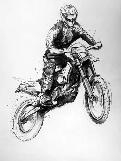 部分摩托车草绘临摹