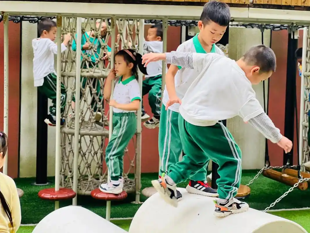 幼儿园户外混龄自主游戏.#by·郭镇园|户外混龄活动95 把 - 抖音