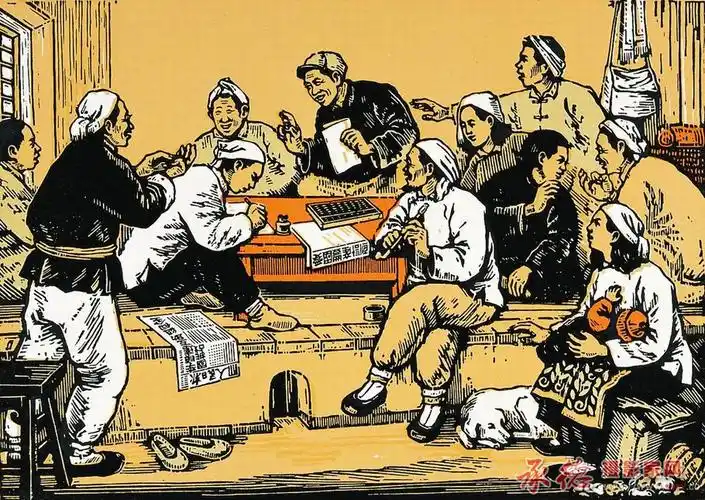 老辈子的宣传画(一)) - 老照片 承德摄影家网 - 承德热河摄影家协会