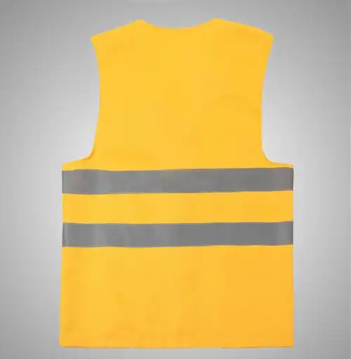 黄色反光衣 铁路通用 反光马甲 安全背心 环卫发光马甲 厂家直销