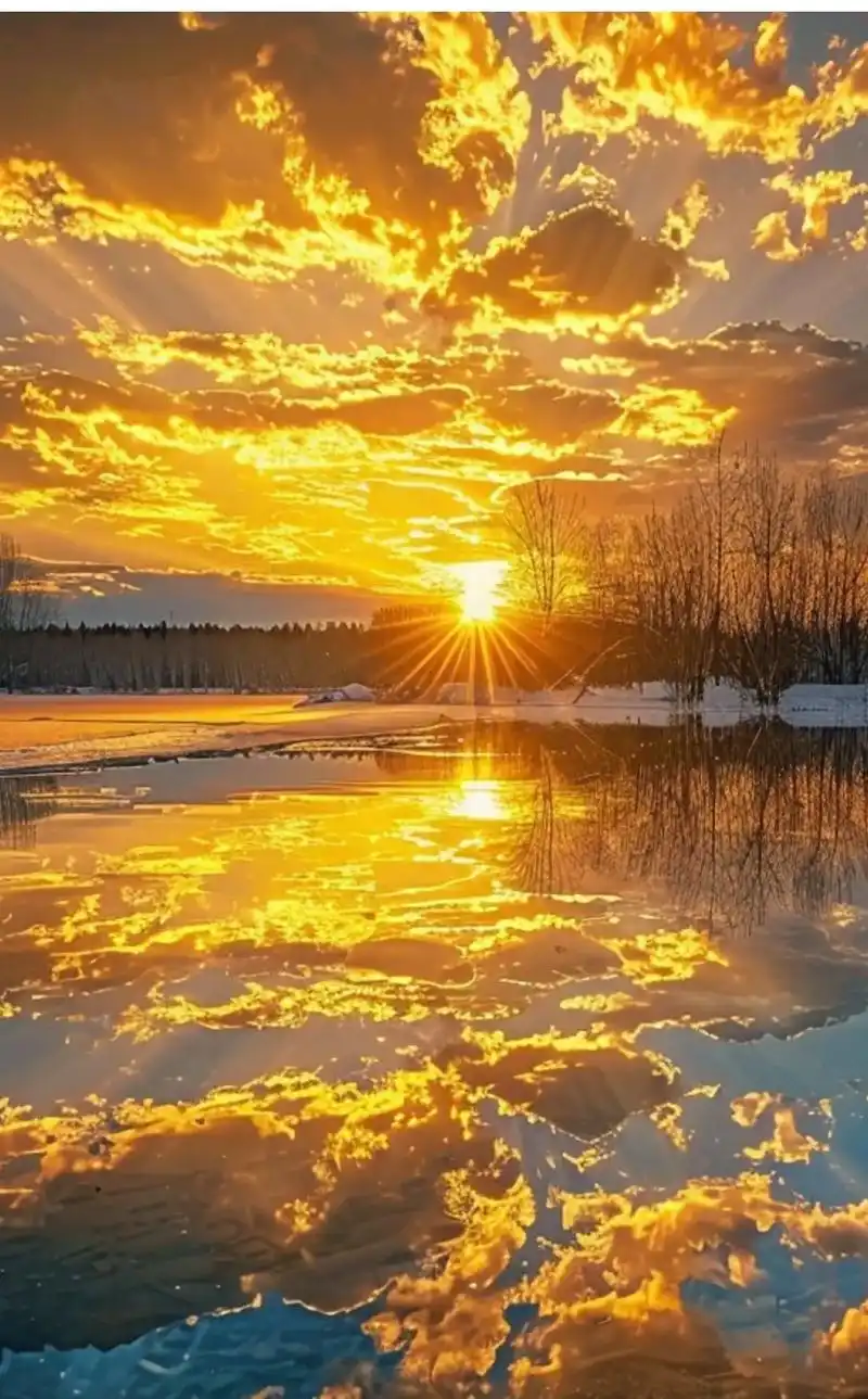 爱心夕阳视频背景素材 an empty road at
