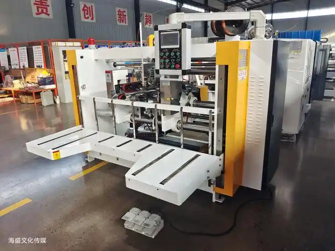 四伺服双片半自动钉箱机