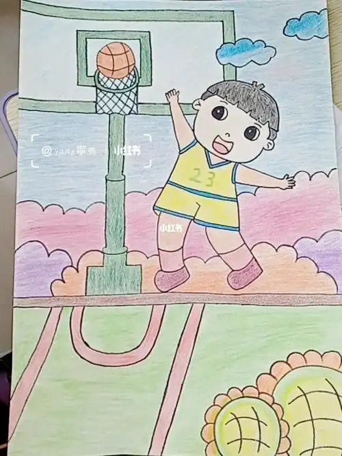 绘画小白 #填色 #幼儿 #手绘临摹