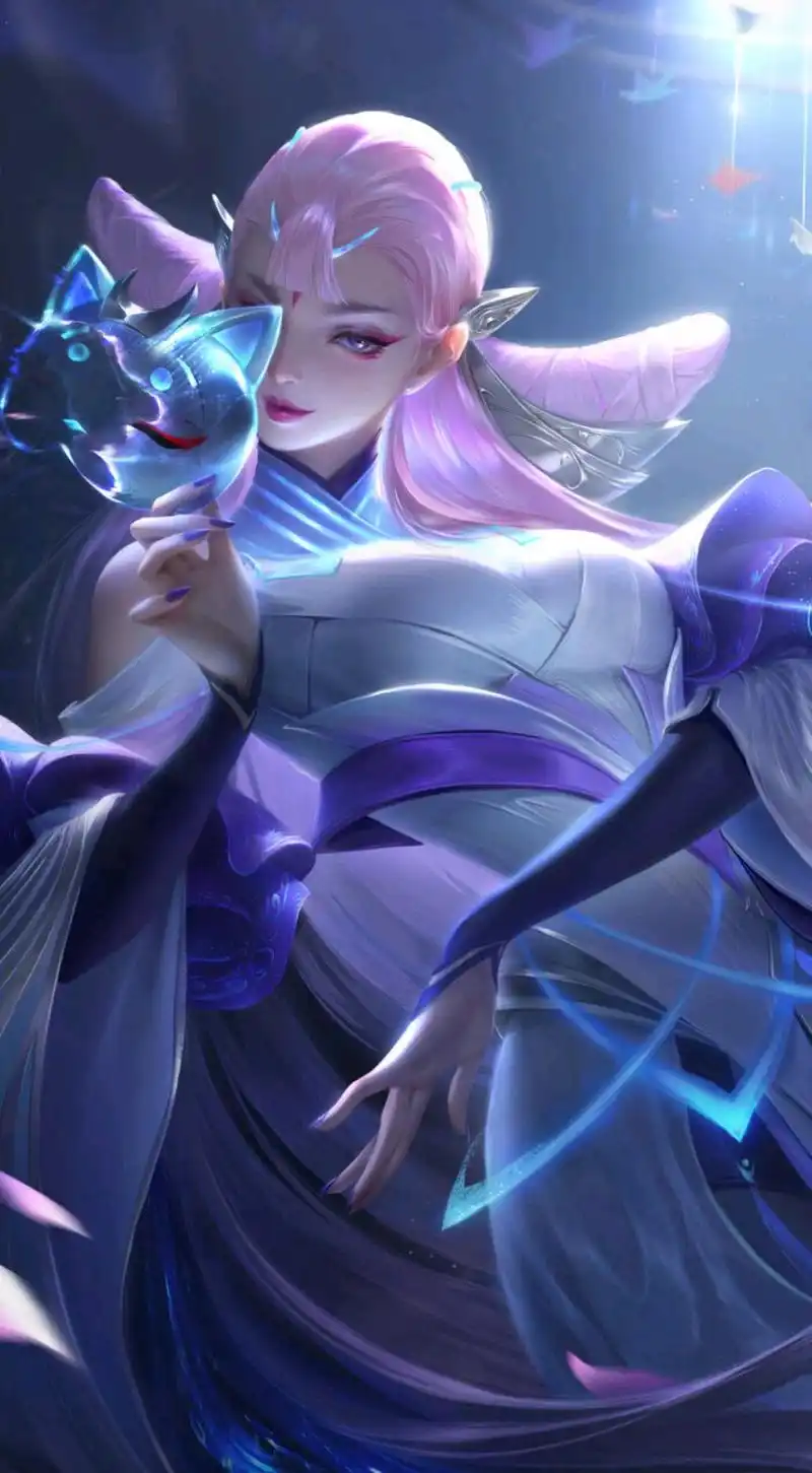 王者荣耀貂蝉精选二次元插画壁纸,我已经沦陷了