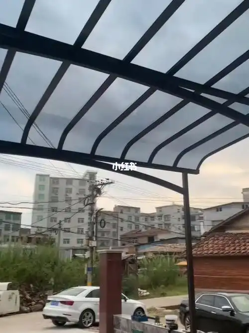 农村自建房配铝合金高档雨棚