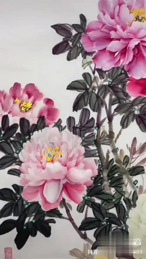 原地孤芳自赏,不如自由盛放国画牡丹朱东豪 我的头号惊喜-教育视频