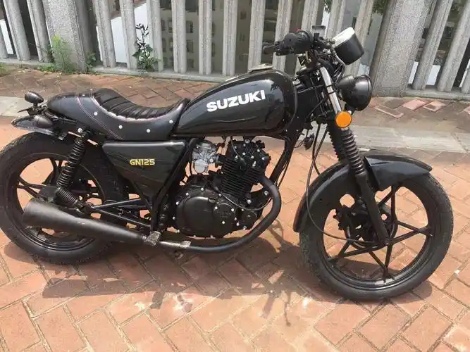 出一辆铃木125复古街车,开得心累,不想开了,想玩的来拿,除.