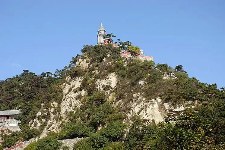 天津盘山-挂月峰_高清图片_全景视觉