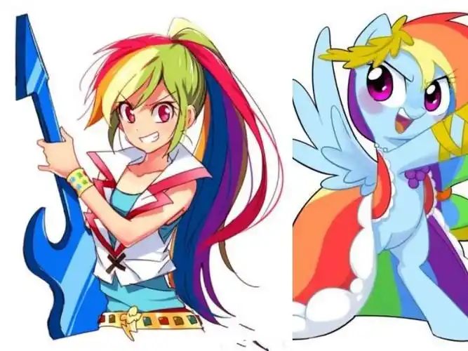 小马宝莉18岁变身后紫悦反差最大云宝黛西偷偷整容了