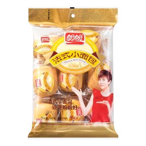盼盼 法式小面包 奶香味 16枚入 320g 晒单 - 亚米网