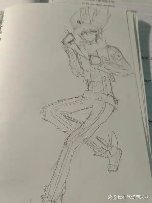 在学校摸的一些卡米尔,现在觉得比例有点崩,不过还是很可爱