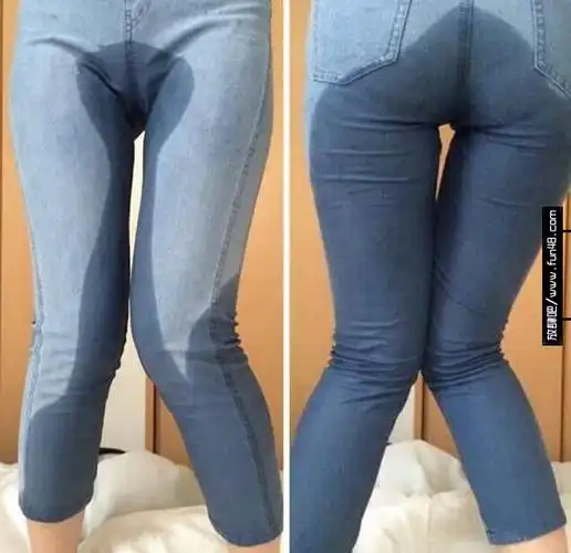 尿裤子牛仔裤印染