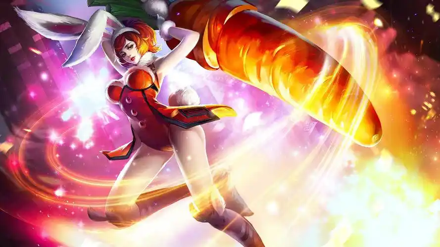 王者荣耀花木兰兔女郎游戏壁纸壁纸