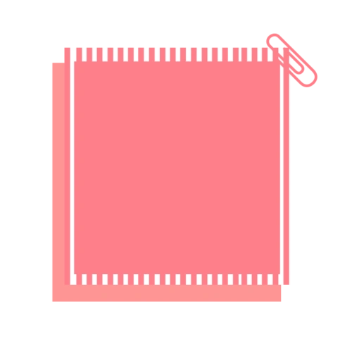 卡通矩形产品粉色边框图片