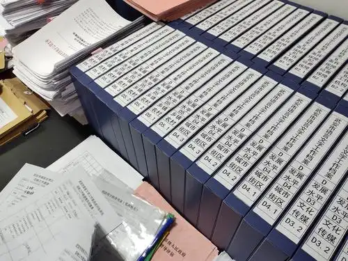 武安市各单位档案资料齐全,整理规范.