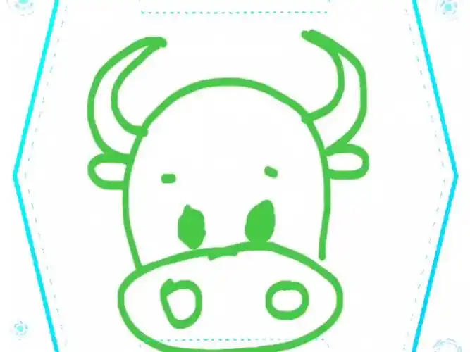 日常绘画,牛,简笔画