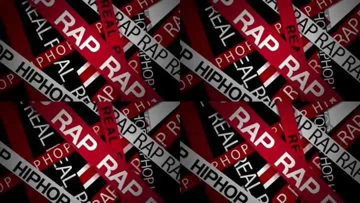 rap说唱hiphop嘻哈演出vj舞台通用无缝循环背景画质检查举报作品下载