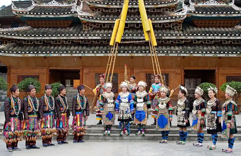 通道侗族大歌作为非物质文化遗产,起源于春秋战国时期,至今已有2500多