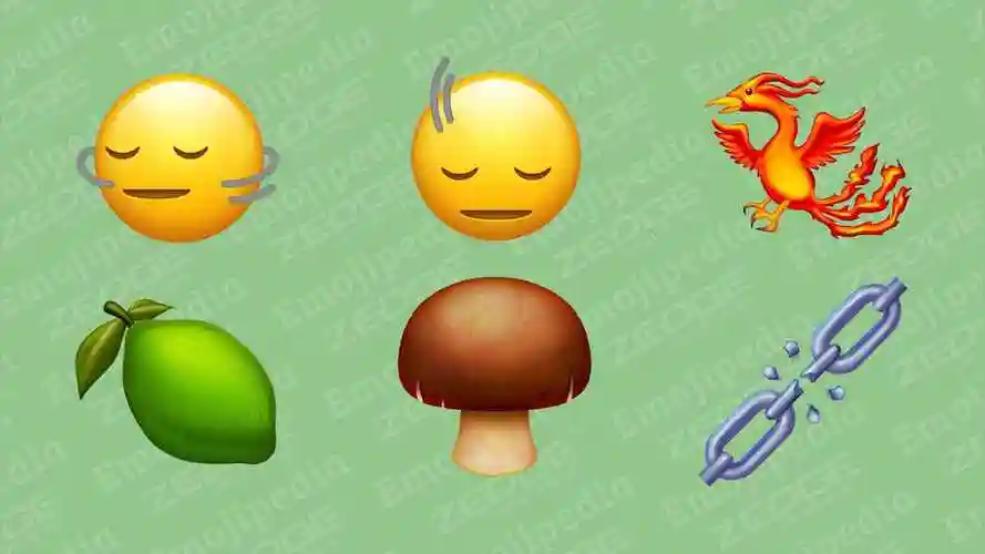 emojipedia列出的表情符号是建议的,正在考虑中,但现阶段许多表情符号