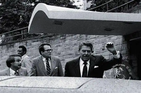 美国总统里根遇刺的惊险瞬间