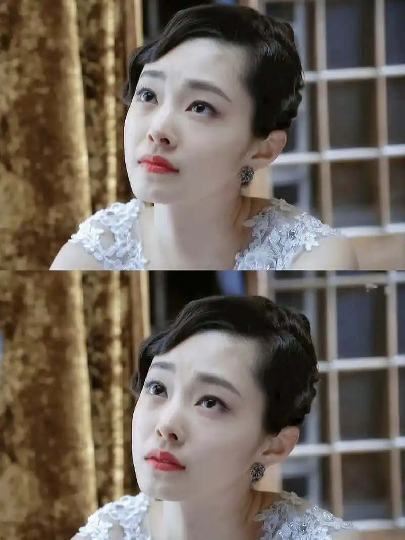 宋轶素颜照#  宋轶在《伪装者》中的扮相和演绎,有清纯的学生模样,有