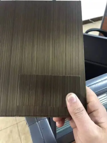 黑古铜拉丝不锈钢板