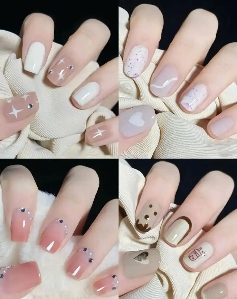 春日94显白 短款美甲合集952023～流行趋势 真的这就是春天啊95