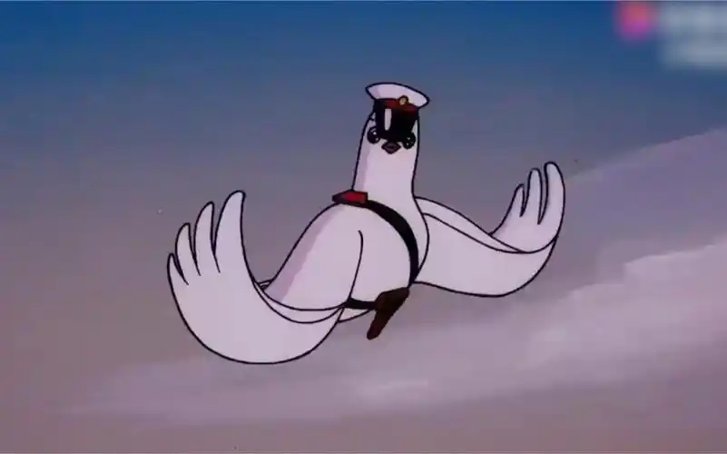 "黑猫警长之总台伙伴小白鸽"