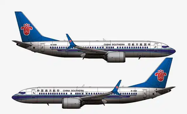 集体家里蹲,禁航令下趴在地面等待裁决的中国民航的波音737max8