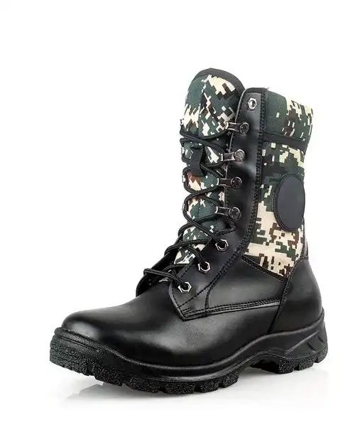 作战靴 火箭秋季战靴透气军作战靴男战术靴透气减震迷彩作训靴男种军