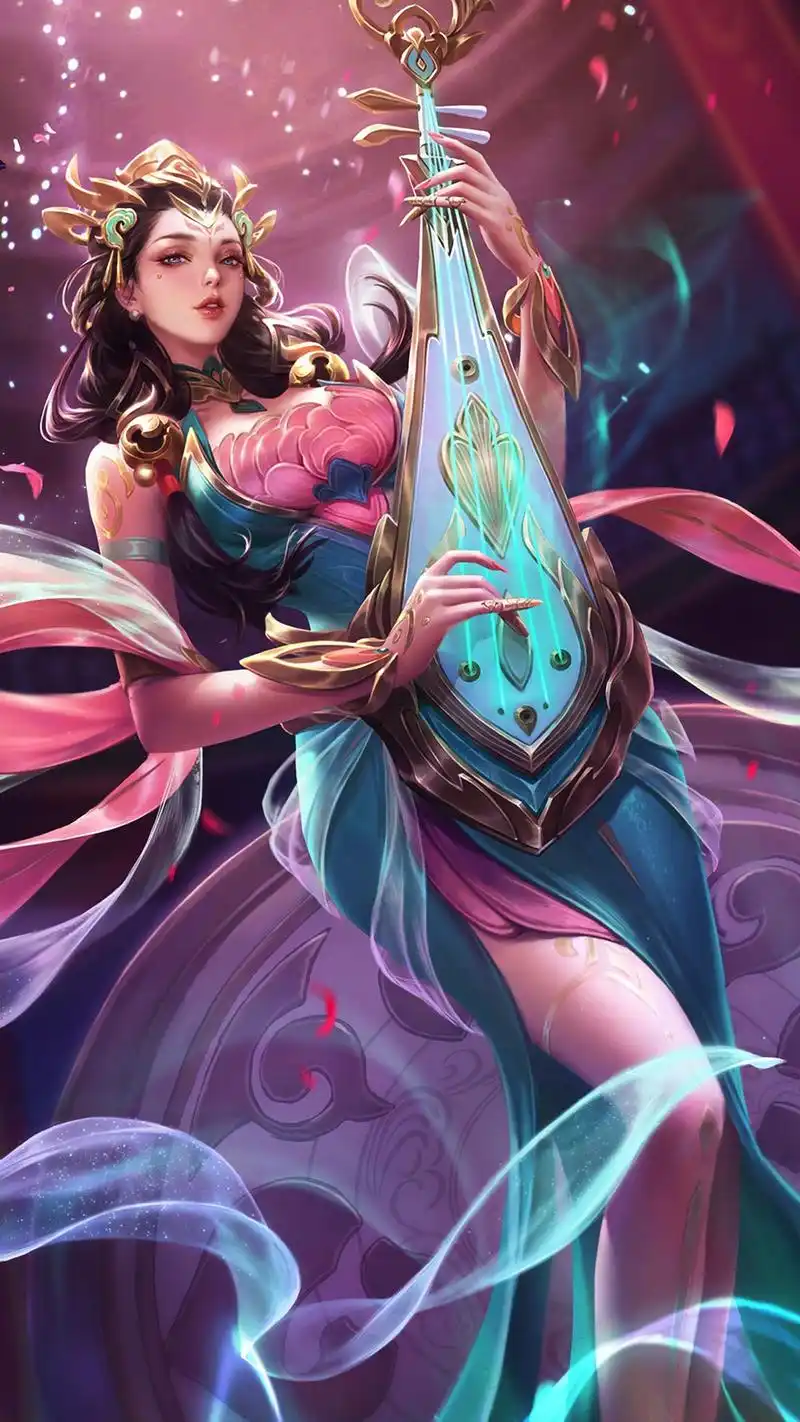 王者荣耀人物杨玉环经典皮肤手机壁纸